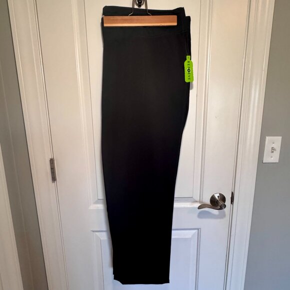 Lands' End Black Athletic Pants - Woman's Size 3x - 24W-26W - Pull On - New - Picture 7 of 7